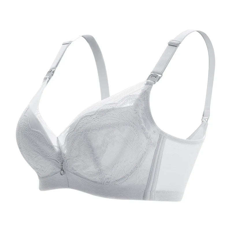 New Summer Breastfeeding Bra Thin Pregnant Women's Underwear Pregnant Ultra Thin Gathering Anti Sagging