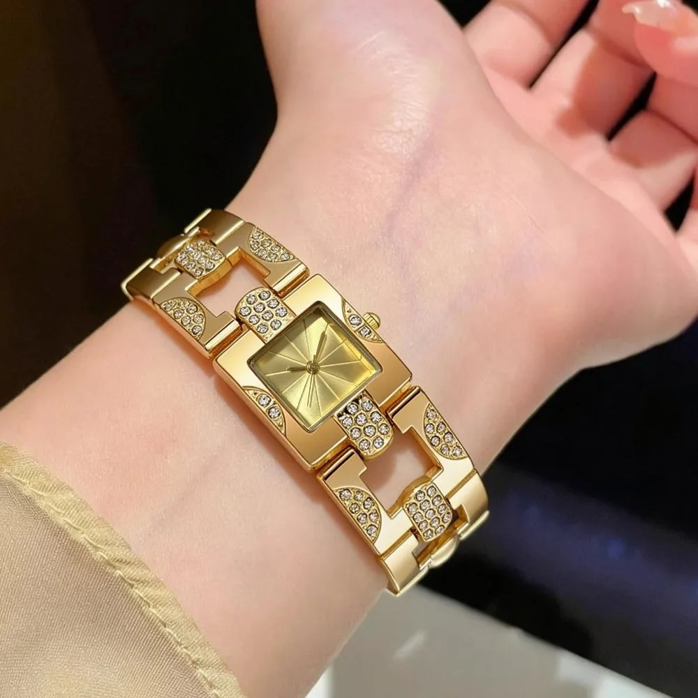 1Pc New Women's Quartz Watch - Gift And Exquisite Combination - Suitable For All Holiday Occasions