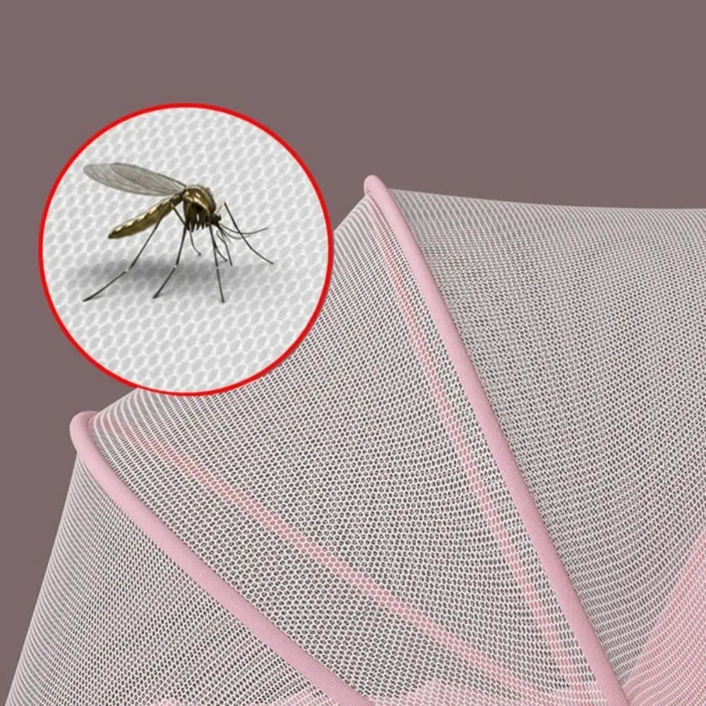 New Foldable Bed Mosquito Net Baby Accessories Undecided Baby Canopy Yurt Plastics Sunshade Mosquito Cover