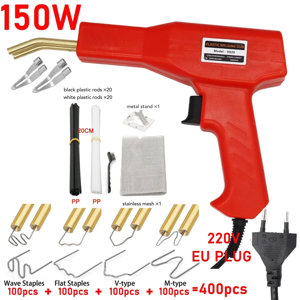 150W High Efficiency Plastic Welding Tool for Hot Stapler Set for Car Bumper Repair
