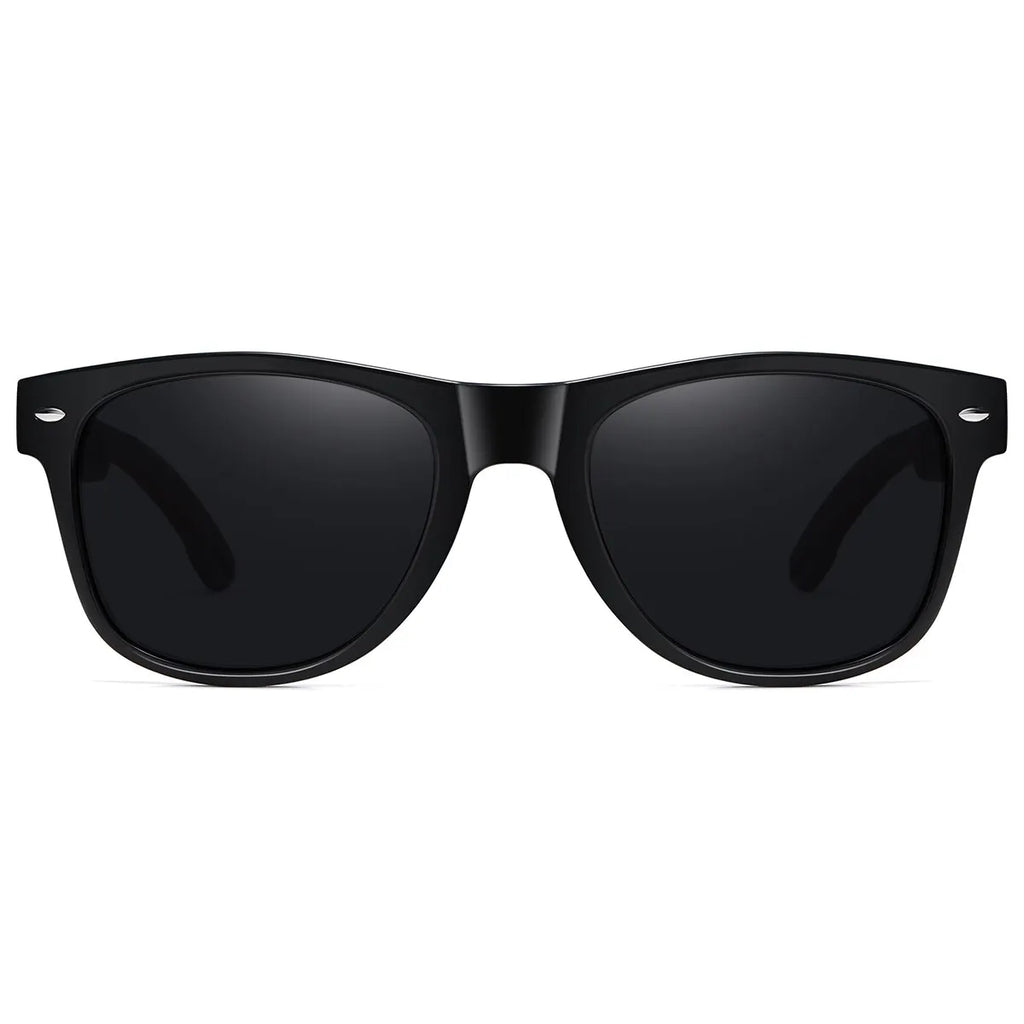 BARCUR Design Wood Sun Glasses Man Natural Walnut Sunglasses Women Eyeglasses Polarizing Glasses UV Protection Eyewear