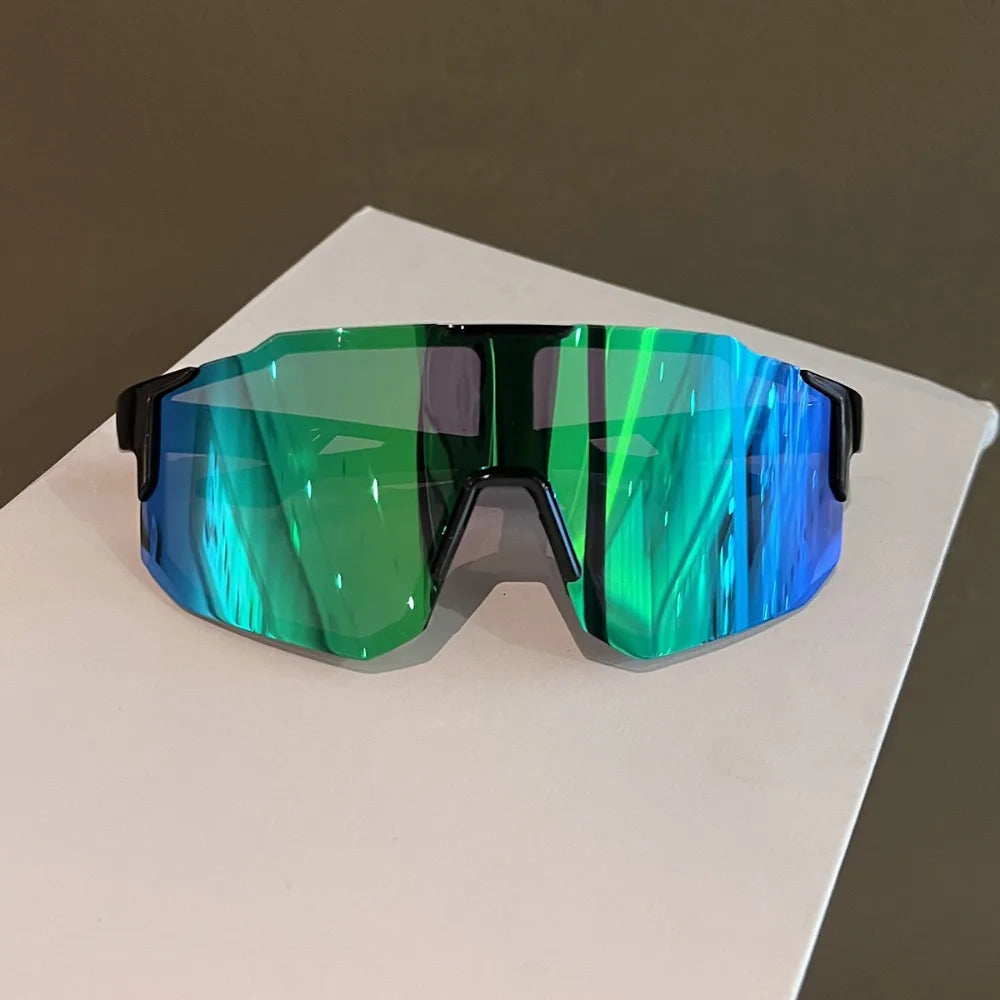 New Outdoor Sport Goggle Fashion Windproof Skiing Shades Cycling Riding UV Protection Popular Sunshade Sunglasses for Men Women