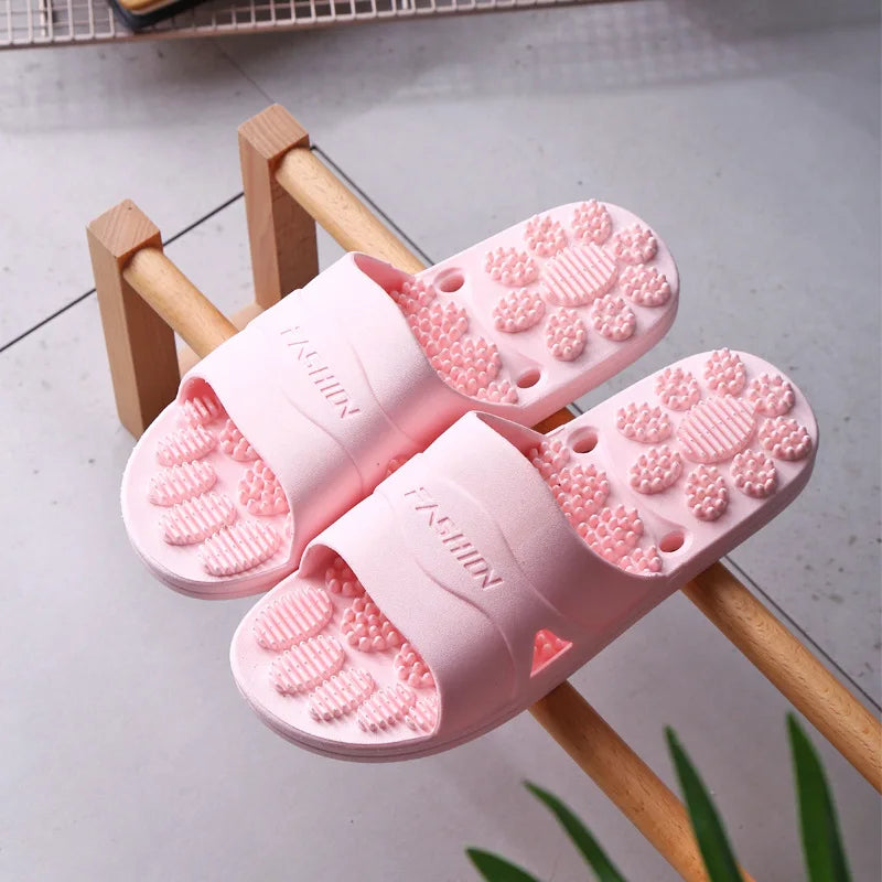Spa Slippers Indoor Home Non-slip Quick Dry Massage Shower Shoes