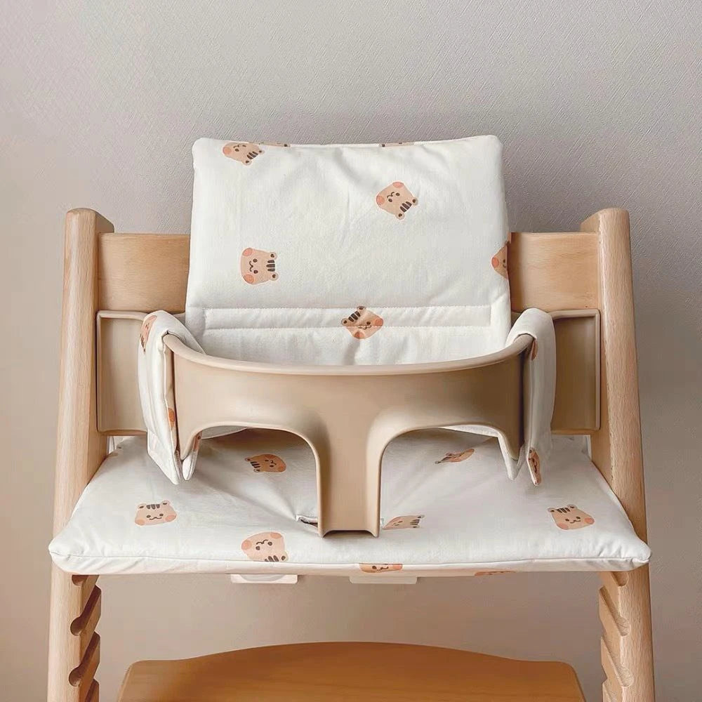 Baby Dining Chair Cushion Four Seasons Portable Non slip Integrated Cushion for Going Out Baby Dining Chair Accessories Cushion