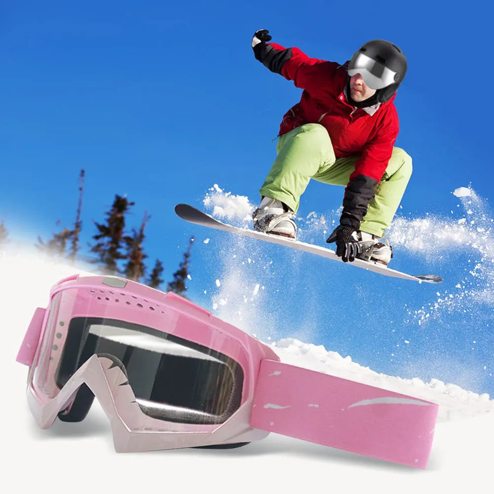 Motocross Glasses Motorcycle Pink Sunglasses Man MTB ATV Mask Windproof Protection Skiing Cycling Racing Off-Road Goggles