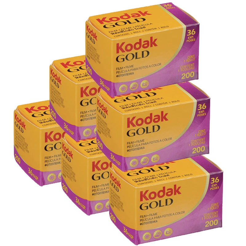 KODAK GOLD 200 35mm Film 36 Exposure per Roll Fit For M35 / M38 Camera (Expiration Date: 01/2025)