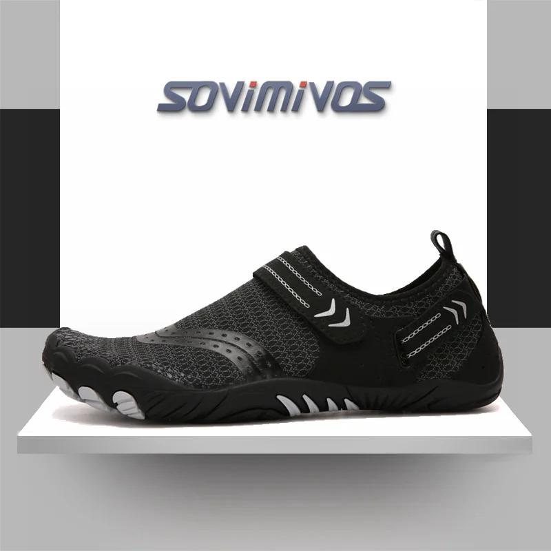 Unisex Swimming Water Shoes Men Barefoot Outdoor Beach Sandals Upstream Aqua Shoes Plus Size Nonslip River Sea Diving Sneakers