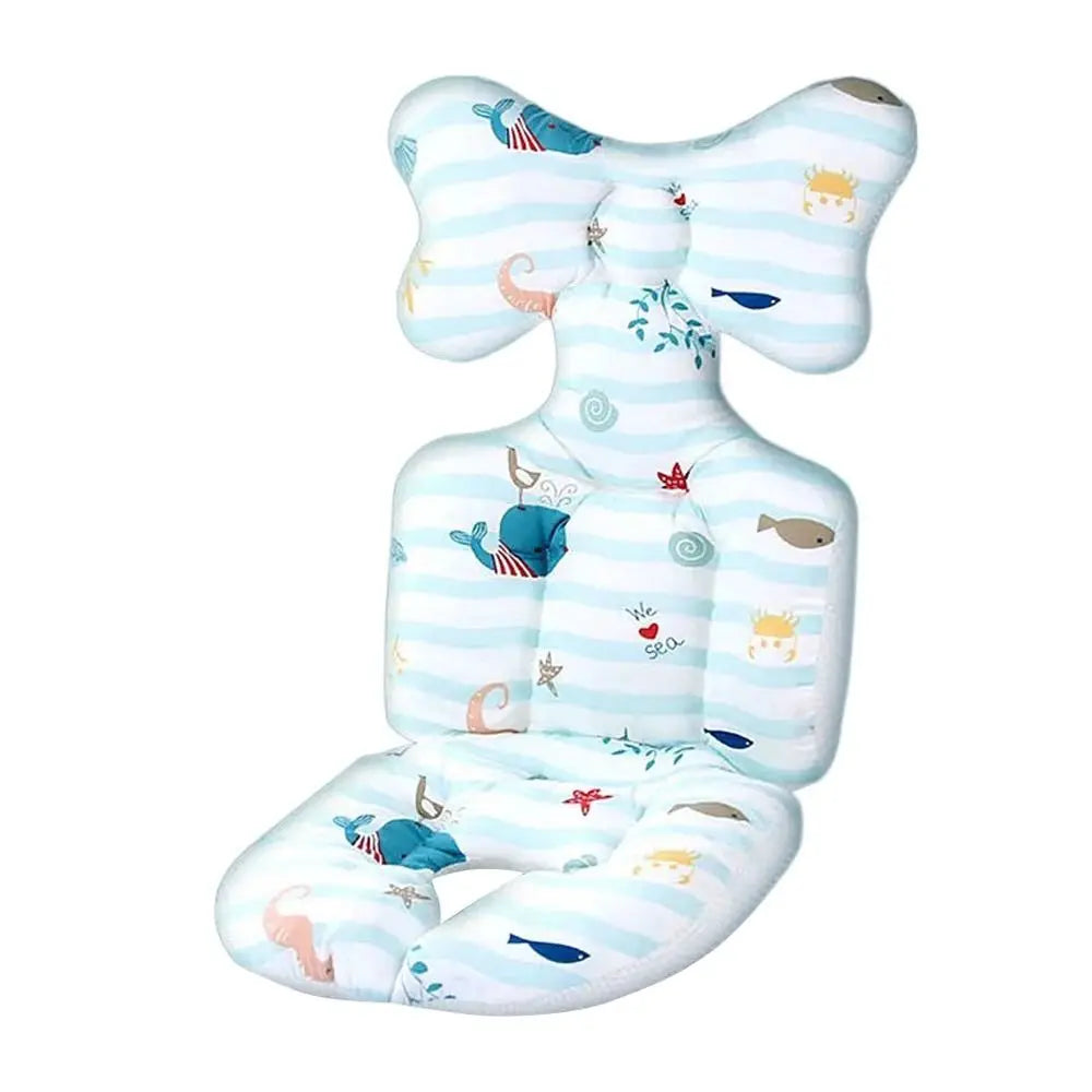 Baby Stroller Seat Pad Baby Car Seat Cushion Cotton Seat Pad Infant Child Cart Mattress Mat Stroller Accessories