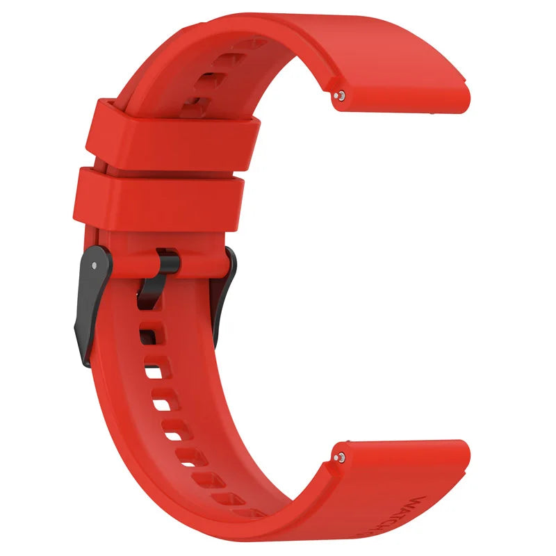 22mm Watch Strap For Xiaomi Mi watch Silicone Smartwatch Belt Bracelet For Xiaomi S1/color2 sport Silicone Replacement Band
