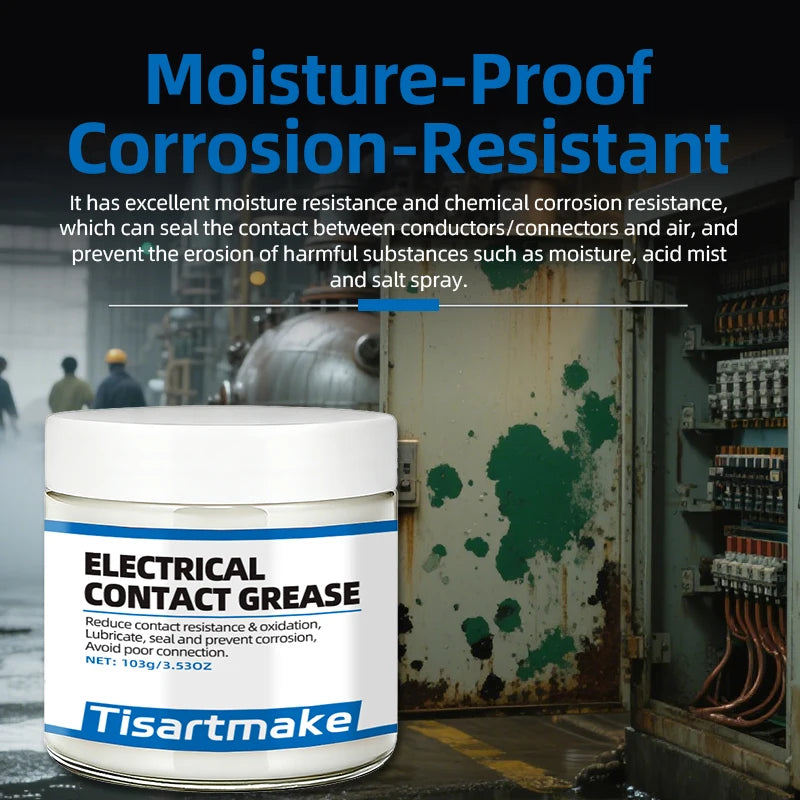 Electric Contact Grease Conductive Paste Electricity Compound Grease for Low Resistance Value for Household Appliances