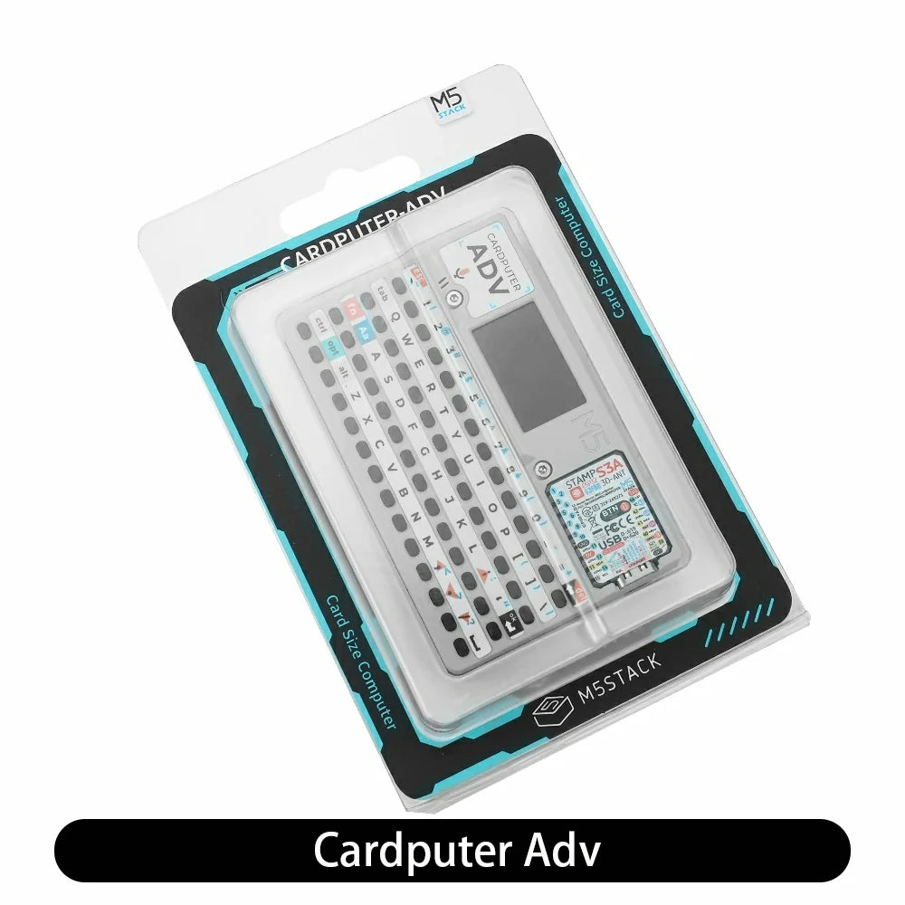 M5Stack Cardputer Adv Programmable Computer StampS3A IoT Controller 56Key Keyboard Card Microcontrolle Development Kit