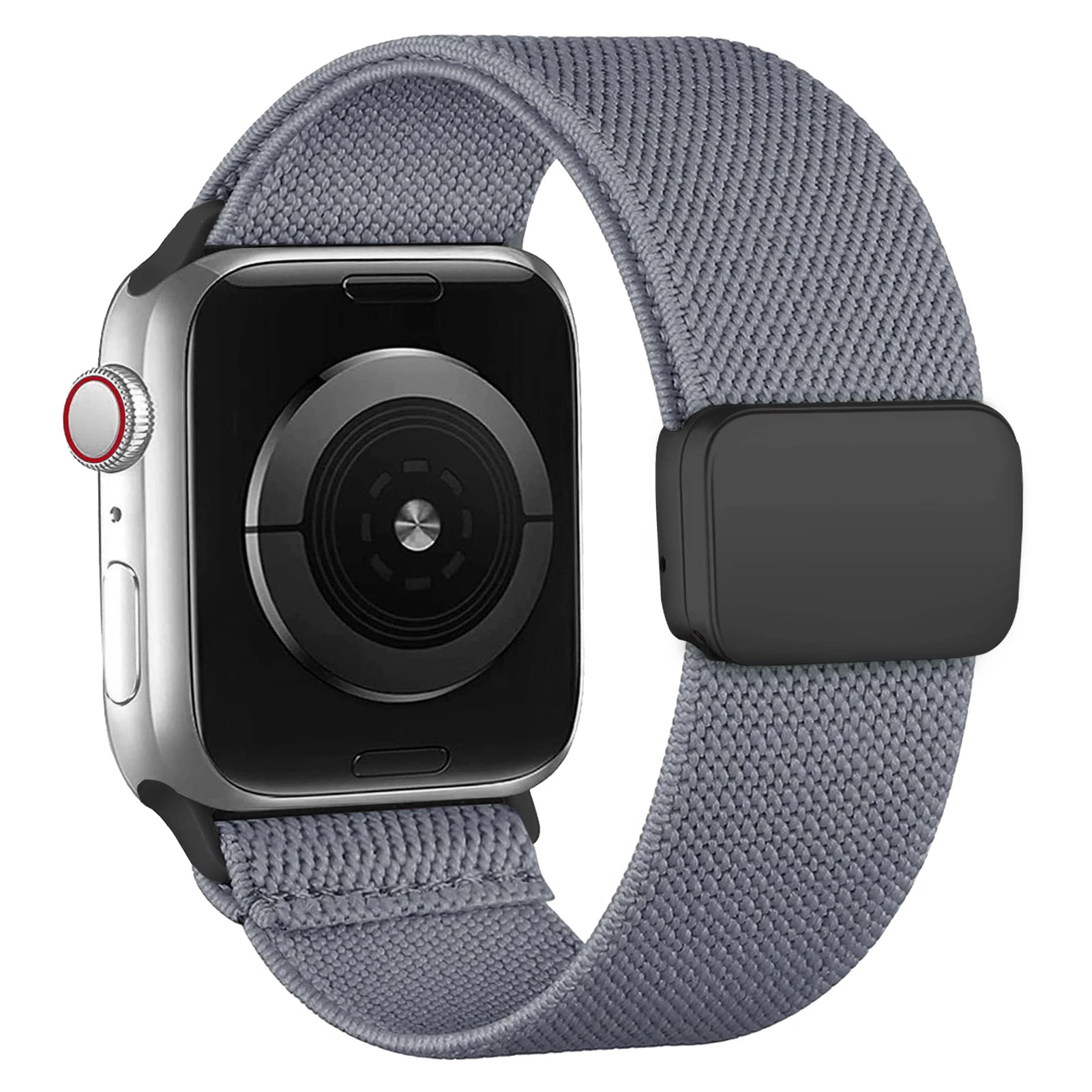 Magnetic Loop For Apple Watch Band 40mm 44mm 45mm 49mm 41mm 38mm Nylon sport bracelet iwatch ultra 3 2 Series 11 10 9 8 se strap