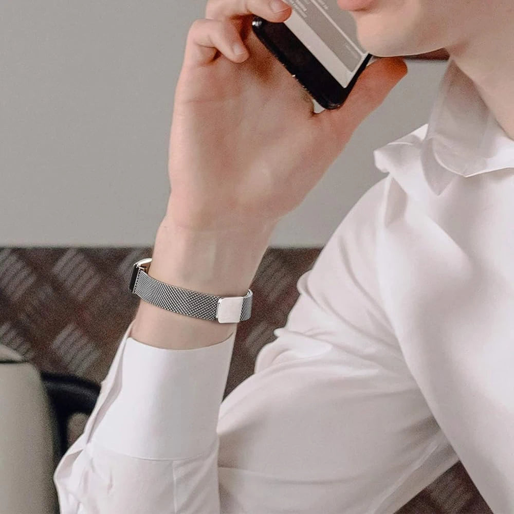 Stainless Steel for mi band 8 9 10 strap miband8 miband accessories magnetic belt correa bracelet for Xiaomi mi band 9 watchband