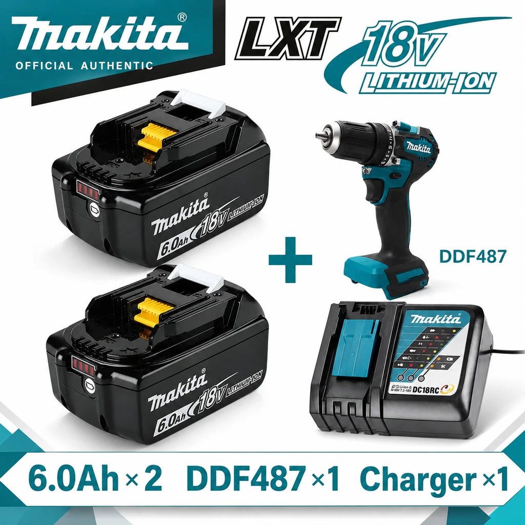 Makita 18V Battery 5Ah 6Ah 9Ah, Replacement for BL1860B BL1850B BL1840 BL1830 BL1815 Power Tool Battery