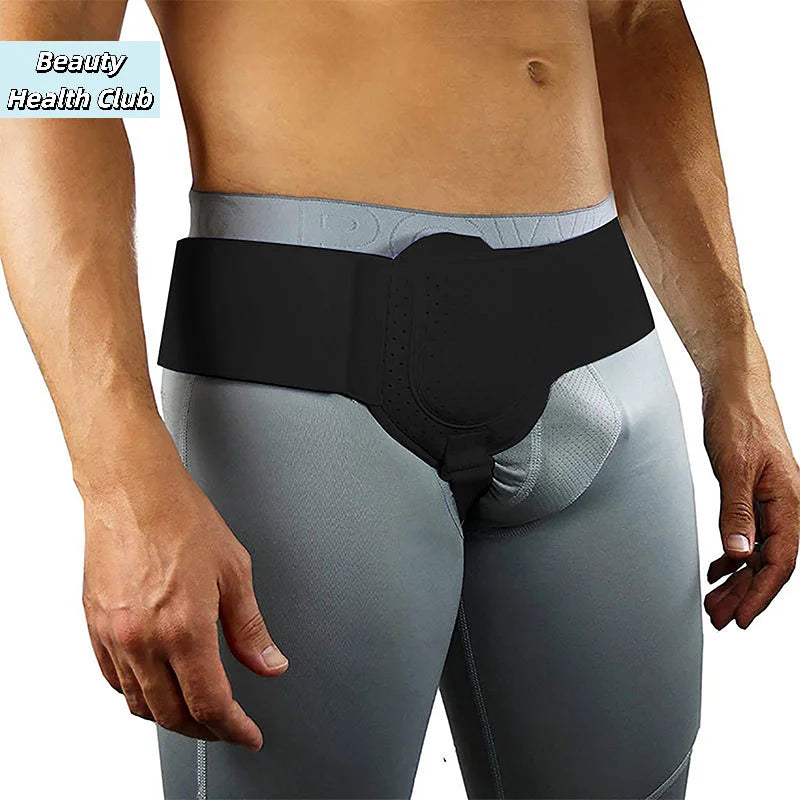 【1PC Hernia Belt Truss For Inguinal Sports Hernia Support Pain Relief Recovery Strap Breathable Hernia Belts】