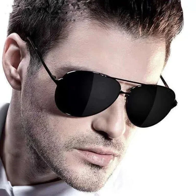New Brand Men's Vintage Sports Sunglasses UV400 Eyewear Male Outdoor Anti Glare Sun Glasses For Women Driving Goggles