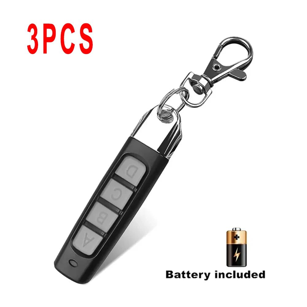 433MHz Cloning Remote Control RF Clone Copy Remote Control Garage Gate Door Opener Remote Key Duplicator for Home Safety