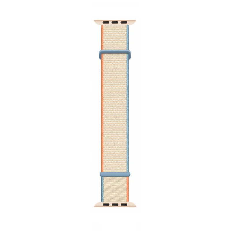 Nylon Band for Apple Watch Strap 49mm 45mm 41mm 44mm 40mm 42mm 46mm Adjustable Elastic Bracelet iWatch Ultra Serie 10 9 5 SE 678
