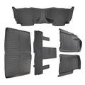 Floor Mats Liner for Chevrolet Suburban Yukon XL 2021-2025 Black TPE Car Carpet