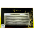 HBZGTLAD 14Rows Individual Lashes Natural Russia Volume Mink Eyelash  100-200D Cluster Eyelash Extension Makeup  eyelashes