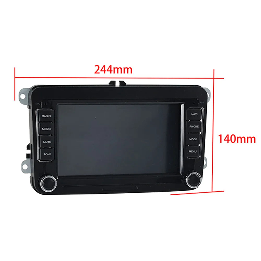 MEKEDE U.S. Car Radio For Volkswagen Passat b6 b7 golf 5 6 Polo Jetta Skoda Carplay BT Central Multimedia Smart car auto system