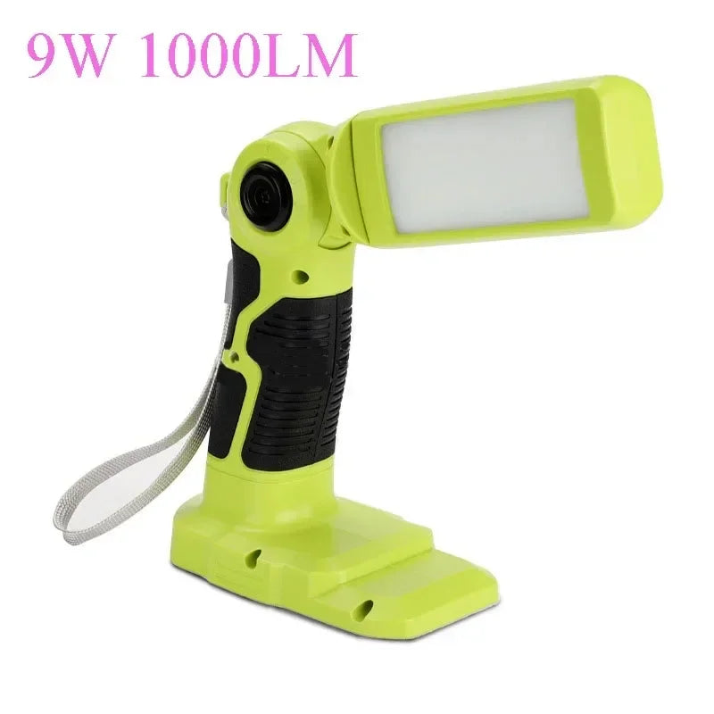 LED Working Lights For Ryobi 14.4V 18V Lithium Nickel One+ Battery P108 P104 Alarm Flashlight Electric Torch Spotlight Car Lamp