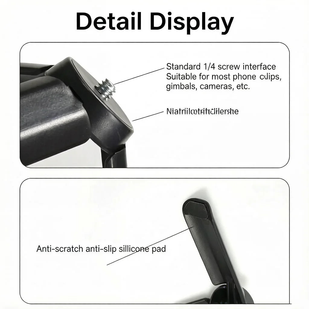 Mini Tripod Desktop Stand Stabilizer Holder for DJI OSMO Pocket 4 Pocket 3 Camera Holder Accessories For DJI Pocket4 Pocket3