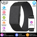 LIGE NO Screen Smart Wristbands With Heart Rate Sleep AI Health Monitor Report Smart Bracelet Incoming Call Notification Watches