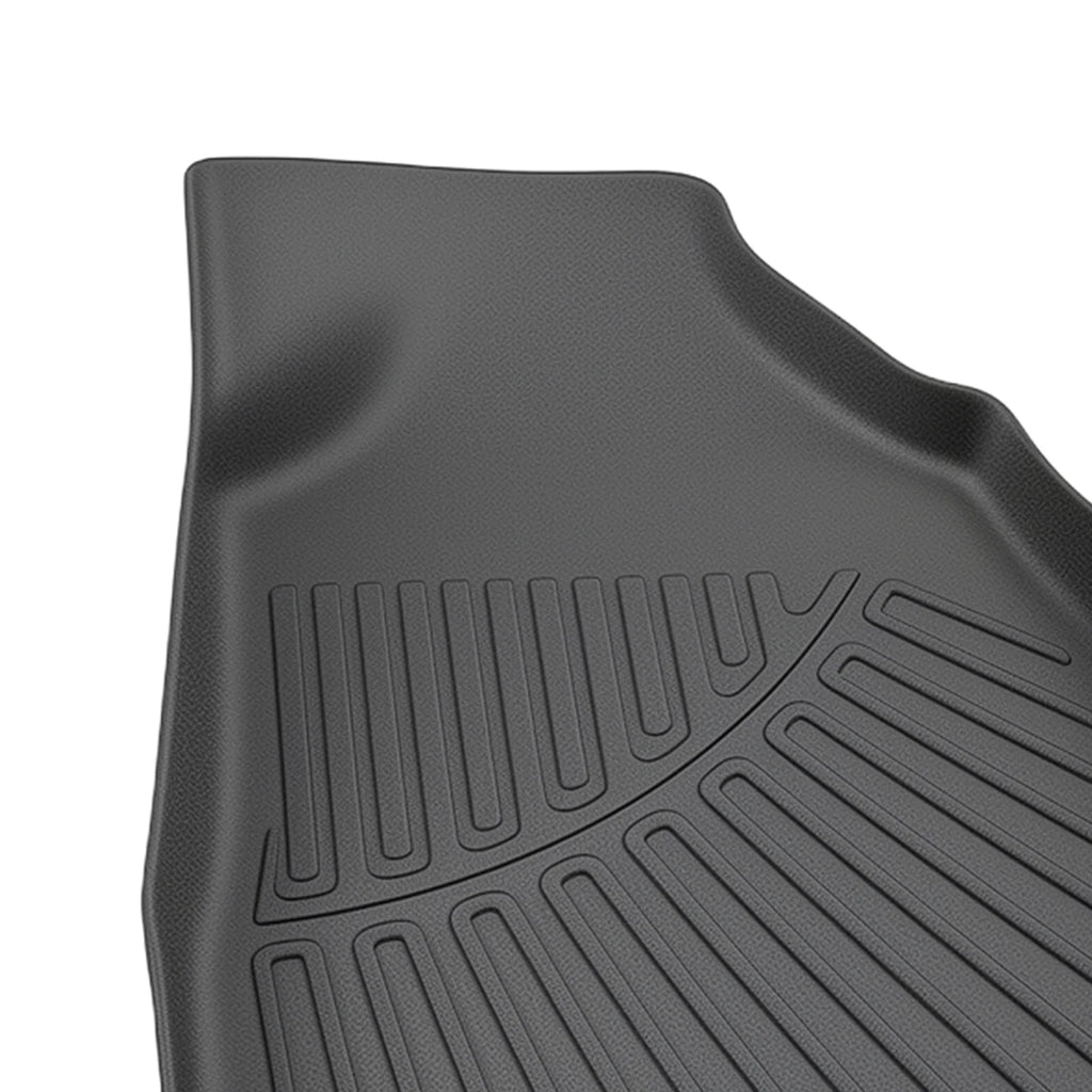 Black Car Carpet Floor Mats for Toyota Highlander Hybrid LE/Limited 14-19 TPE