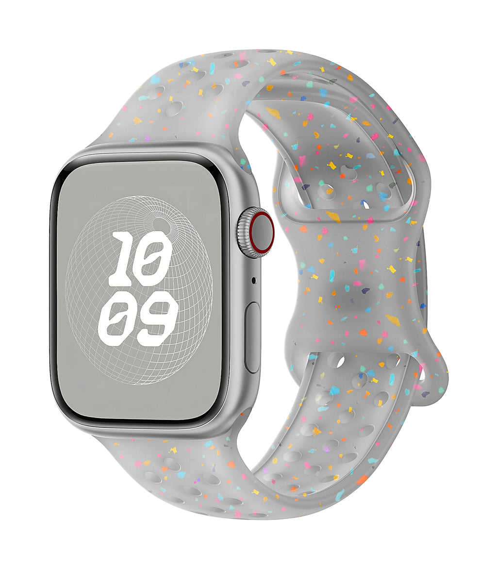 Silicone Strap for Apple watch band 40mm 41mm 45mm 44mm 46mm 49mm 42mm Breathable bracelet iwatch Series 11 10 9 8 SE 3 Ultra 2