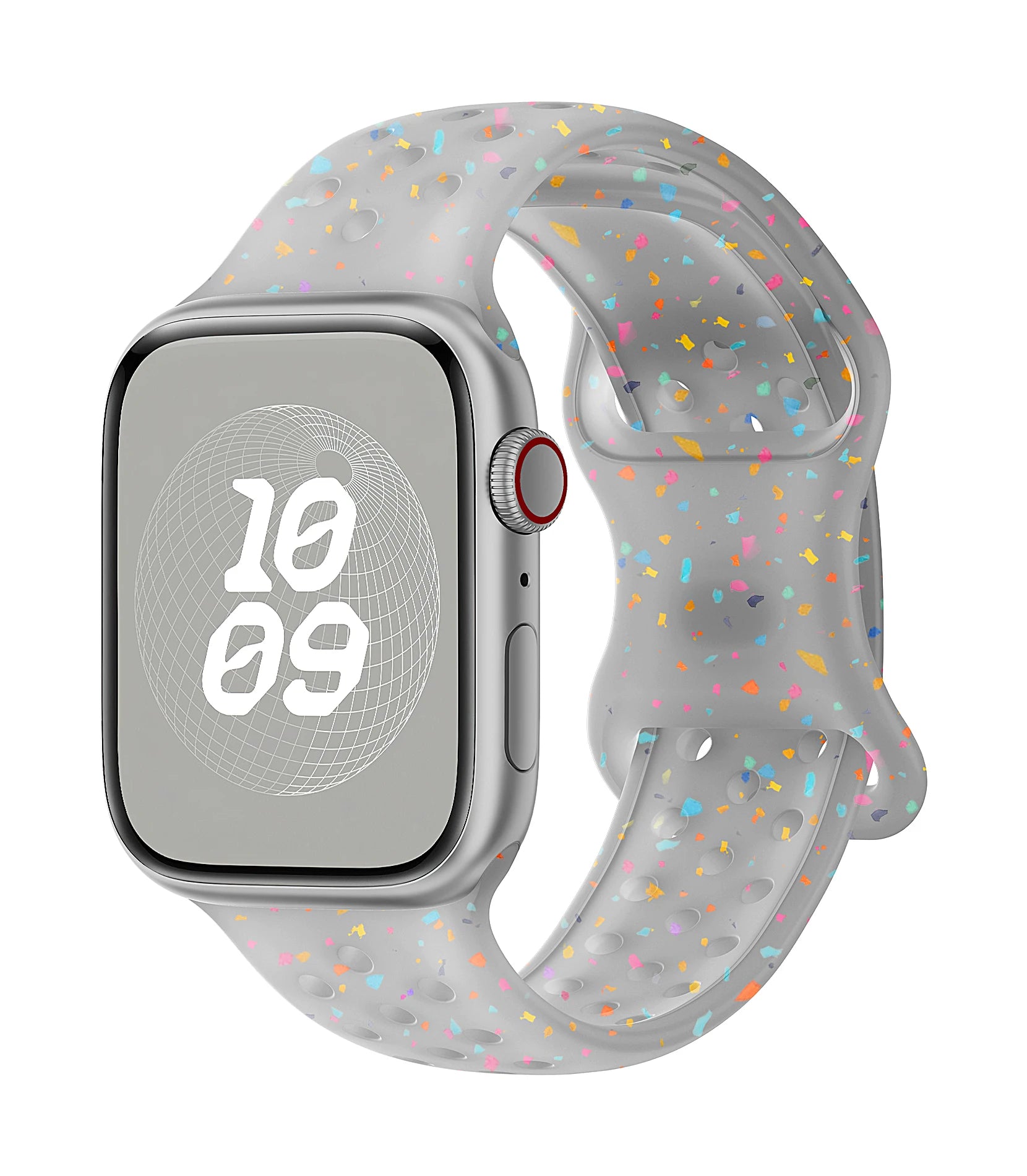 Silicone Strap for Apple watch band 40mm 41mm 45mm 44mm 46mm 49mm 42mm Breathable bracelet iwatch Series 11 10 9 8 SE 3 Ultra 2