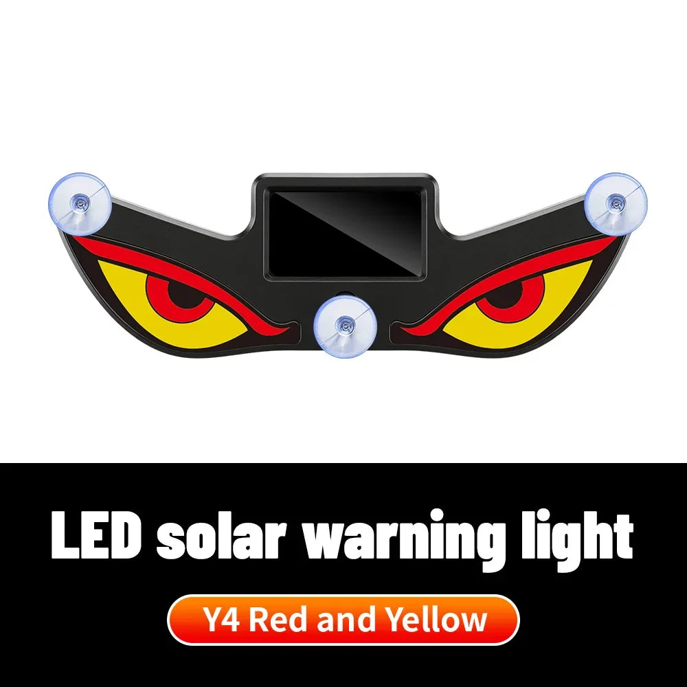 2026 Newest Motorcycle Cool Demon Eye LED License Plate Waterproof Ambient Light Headlight Brake Light Motorcycles Light