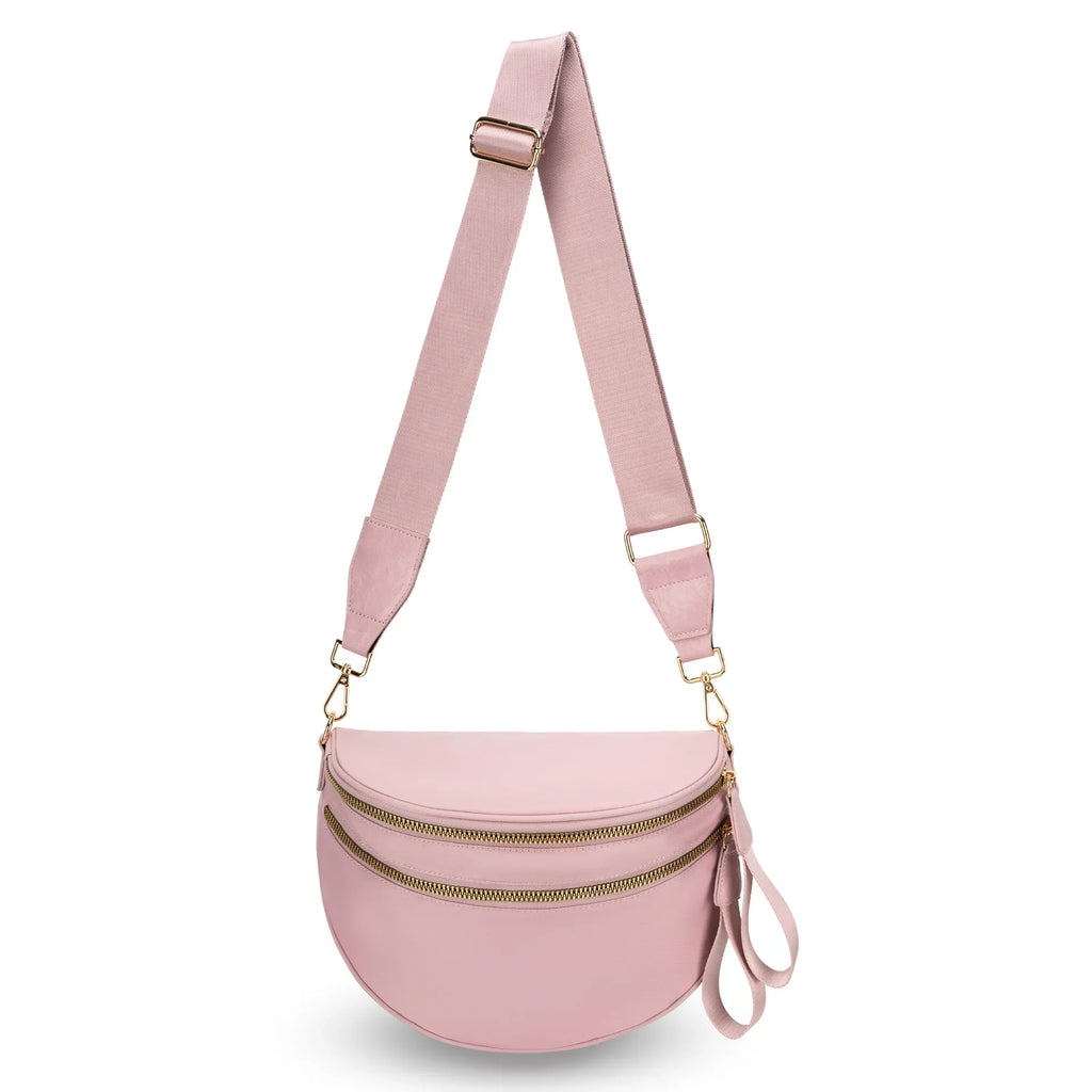 Women Checkered Bum Bag Casual Fanny Pack Large Capacity Crossbody Adjustable Strap Simple Shoulder Mommy Bag Daily Travel Tote