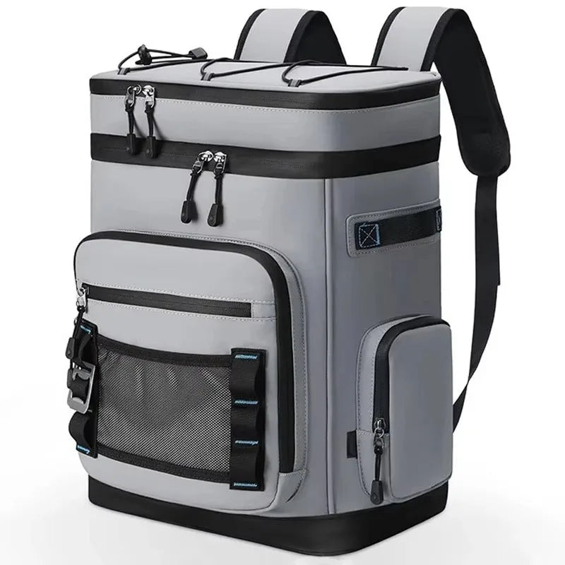 30L Waterproof Insulated Cooler Backpack for Men Women Leak Proof Cooler Rucksack for Camping Beach Fishing Picnic Travel Bag