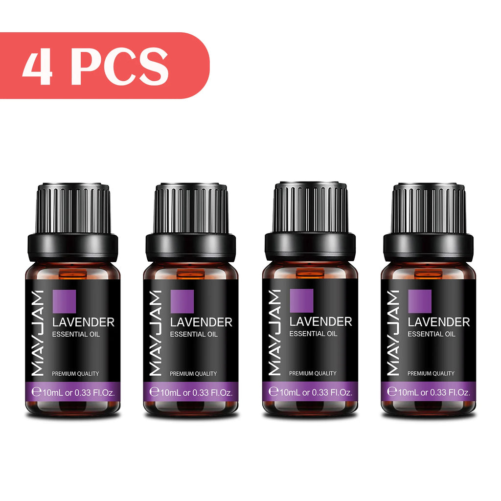 MAYJAM 10ML Myrrh Camphor Thyme Vetiver Cypress Cajeput Essential Oil For Humidifier Diffuser Burner Making Scented Candle