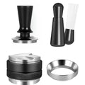 51mm 53mm 58mm Espresso Tamper Barista Coffee Tamper with Calibrated Spring Loaded Stainless Steel Tampers