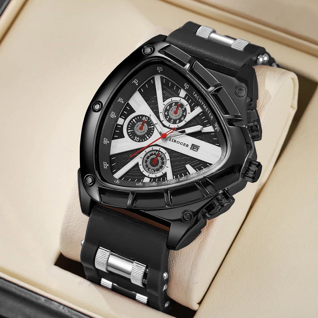 1/4PCS Fashion Silicone Strap Men Sports Watches Casual Arabic Dial Man Wristwatch With Calendar Reloj Hombre(Without Box)