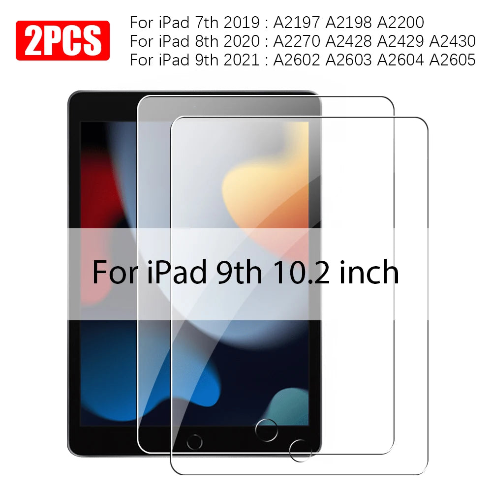 Tempered Glass For Ipad Pro 13 M5 M4 2025 12.9 Air 11 5 4 3 2 M3 M2 Screen Protector A16 10 9 9th 10th Generacion Mini 7 6 Film