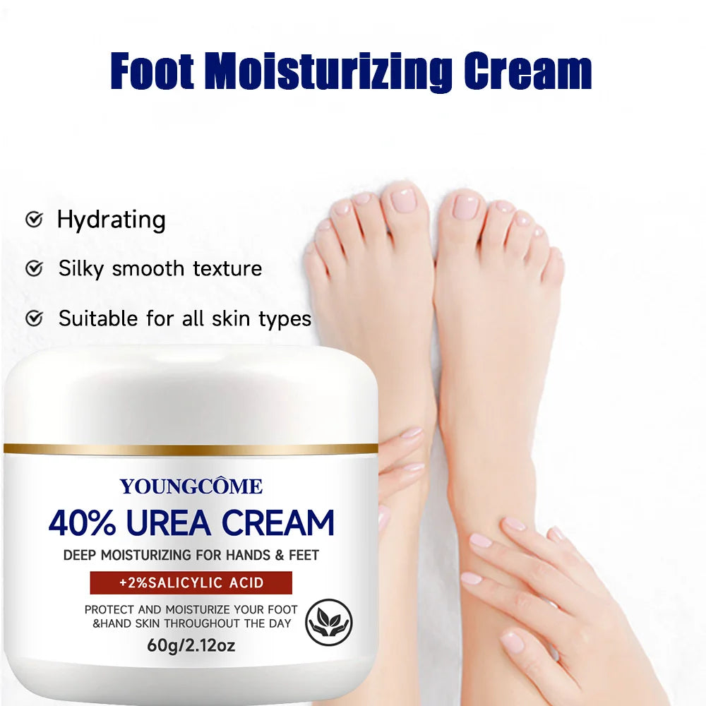 YOUNGCOME 40% urea cream+2% salicylic acid hand and foot deep moisturizing cream, protect and moisturize your skin all day long