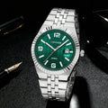 Men's Stylish Fashion Round Quartz Watch Wristwatch Set - Ideal for Daily Wear, Parties, Valentine's Day, Easter, Christmas, New