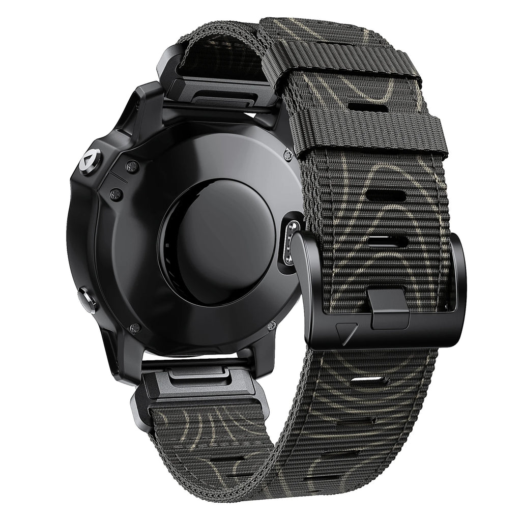 QuickFit 22mm 26mm Nylon Strap For Garmin Fenix 7 7X 6X Pro/Epix Pro Gen 2 51mm 47mm/Fenix6 5Plus 5XPlus Braided Watchband