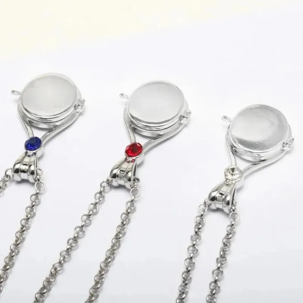 H2O Shell Women's Jewelry Gift Cosplay Props Decoration Fashionable H2O Mermaid Openable and Closable Pendant Necklace Creative