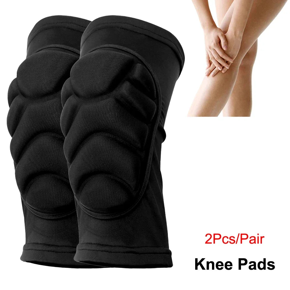 GOMOREON 1Pair Thick Sponge Kids Knee Pads Elbow Sleeves Guard Collision Avoidance Sport Protective Kneepad Skate Soccer Cycling