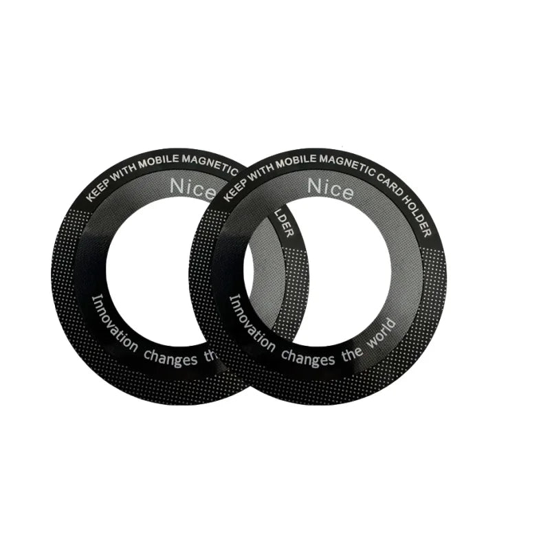 1/2/6Pcs for Magsafe Magnetic Metal Ring for Phone Universal Metal Sticker Support Wireless Charger Plate Sheet Magnet Car Holde