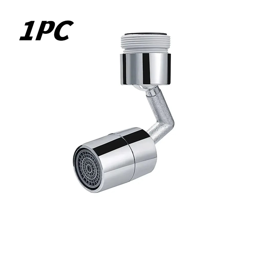 720° Universal Rotating Faucet Aerator Splash Proof Water Saving Extender ABS Bathroom Sink Nozzle Adapter Multi-D