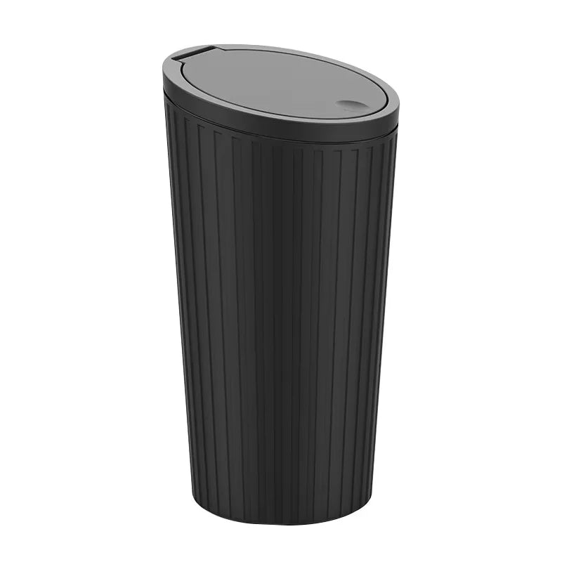 Universal Mini Car Trash Bin Can - Auto Dust Organizer Interior Rubbish Bag Garbage Container Storage Box for Vehicle Interior
