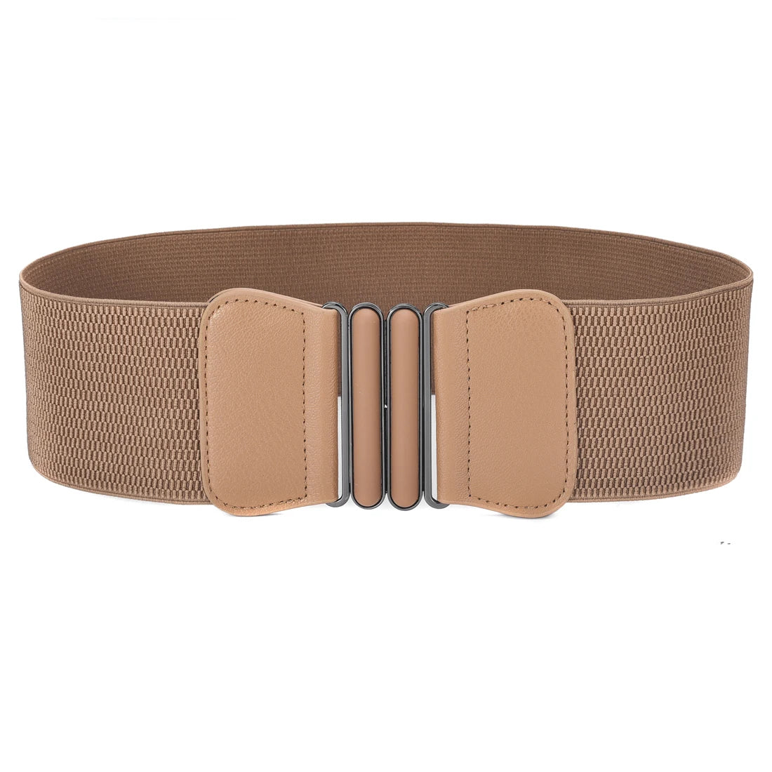 Women's Wide Belt Elastic Plus Size Vintage Buckle Waist Seal Pairing with Women Dresss weaters Jackets Sweater and Down Jackets