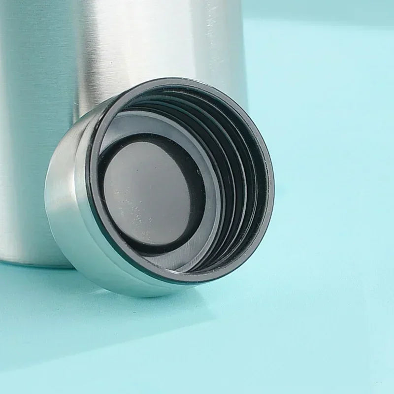 0.75/1 Liter Stainless Steel Canteen Kettle Outdoor Camping Hiking Water Bottle Portable Large Capacity Leakproof Drinking Bottl