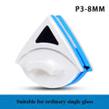 2025 3-8mm Magnetic Glass Window Cleaning Tool Automatic Water Discharge Double-layer Wiper Household Special Window Cleaner