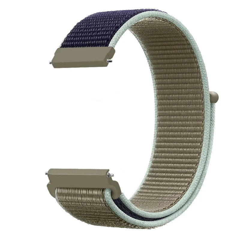 Nylon Loop For Garmin Forerunner 965 255 265 745 Bracelet For Garmin Vivoactive 6 5 4 3/Venu 2 3/Active/Chronos 22mm 20mm Strap
